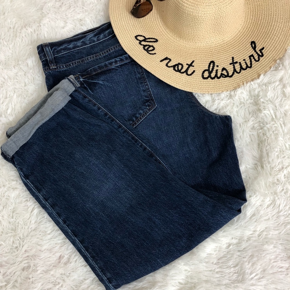 Loft Boyfriend Jeans Size 14, 32” waist